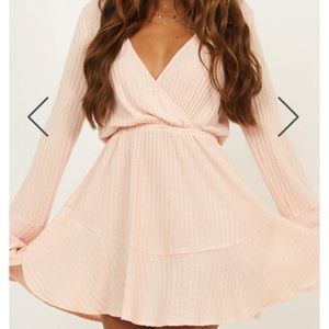 Showpo peach dress